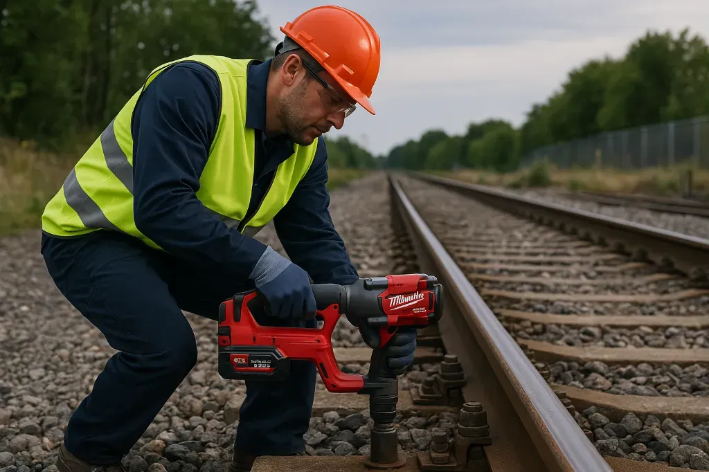Zakrętarki kolejowe Milwaukee – nowy poziom efektywności w pracach torowych