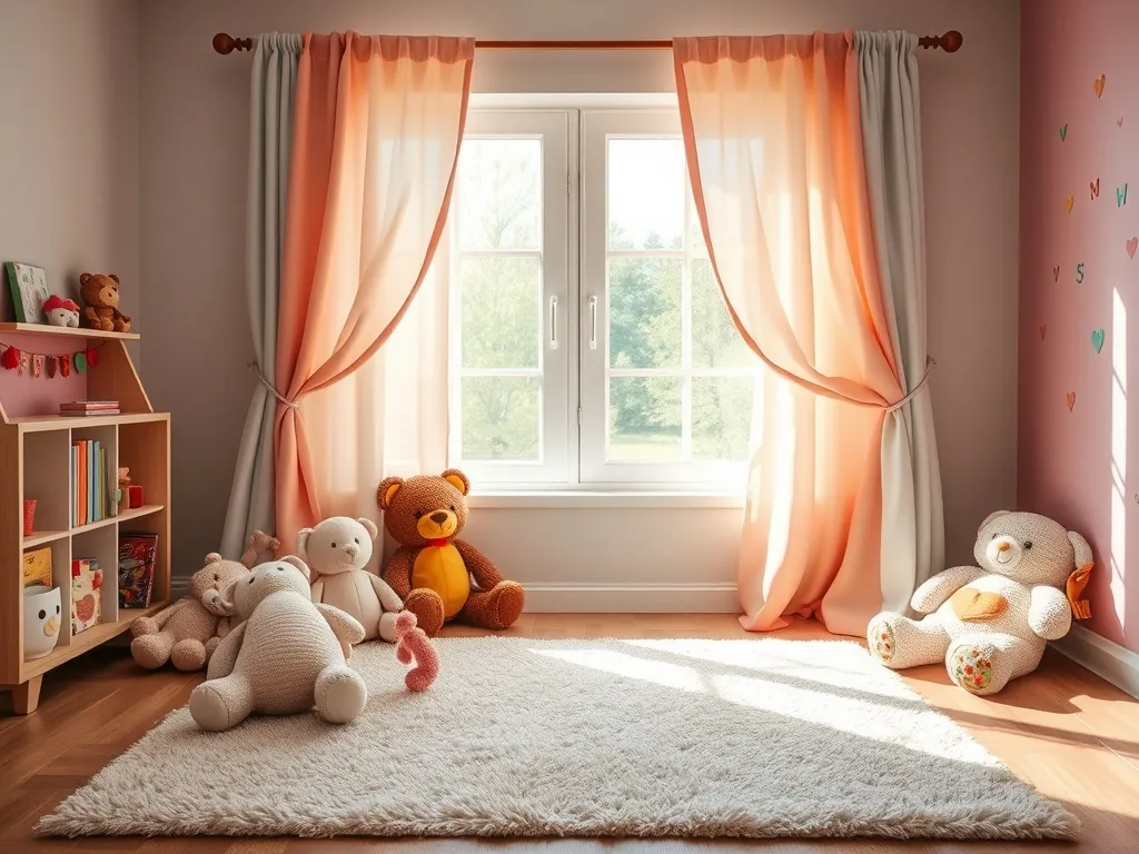Firany gotowe do pokoju dziecięcego – bezpieczeństwo i estetyka