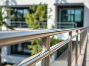 Balustrady nierdzewne w nowoczesnym budownictwie – zastosowania i zalety stali nierdzewnej